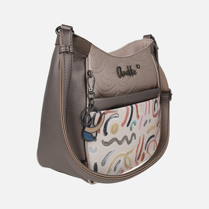 Bolsos bandolera con estampado de colores Olympia