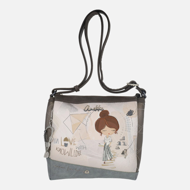 Bolsos bandolera Sophia con triple compartimento