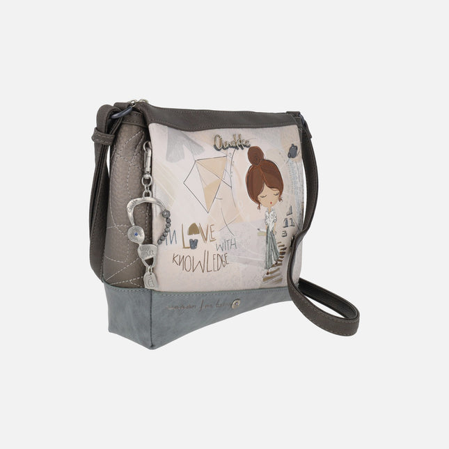 Bolsos bandolera Sophia con triple compartimento