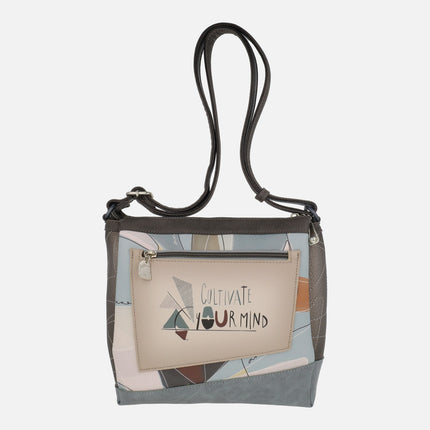 Bolsos bandolera Sophia con triple compartimento