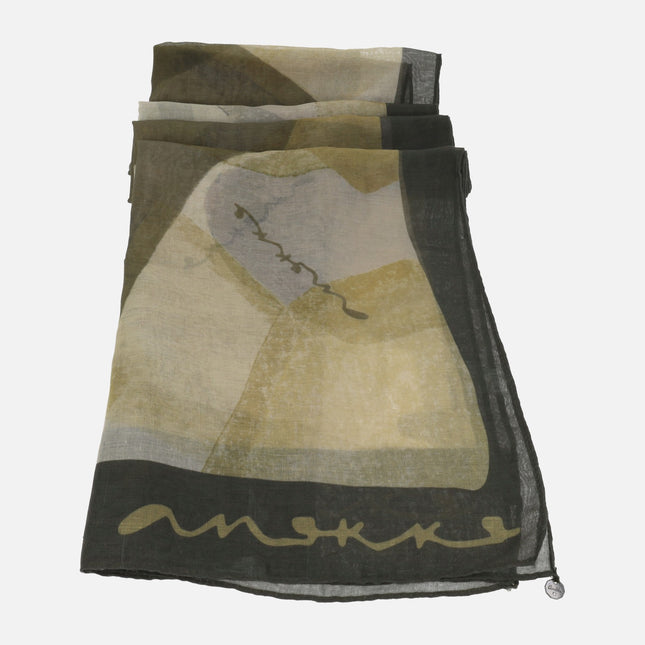 Foulares Anekke en combinado Kaki