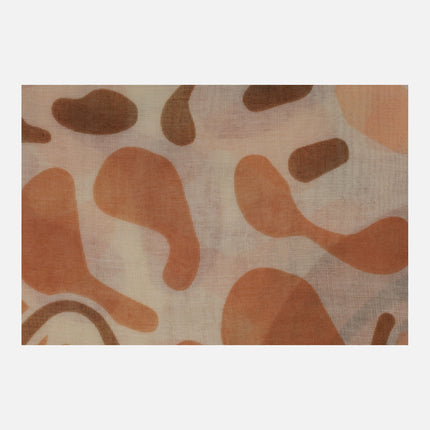 Foulares estampados Anekke Muse & Sofia en combinado coral