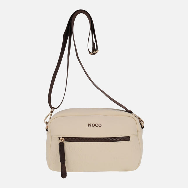 Bandoleras beige efecto neopreno de Noco