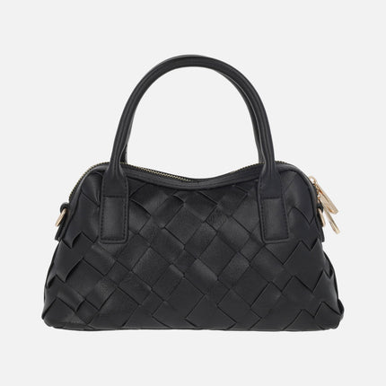 Bolsos bandolera Alba efecto trenzado con colgante