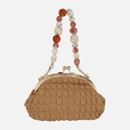 Luma Rhinestone Chain Quilted Party Bags