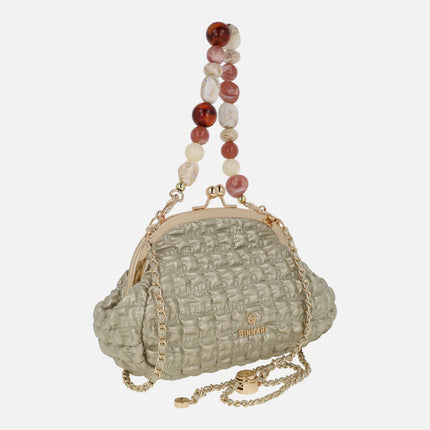 Luma Rhinestone Chain Quilted Party Bags