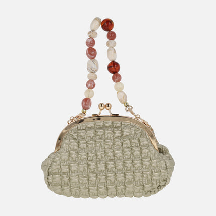 Luma Rhinestone Chain Quilted Party Bags