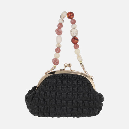 Luma Rhinestone Chain Quilted Party Bags