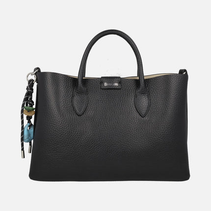 Quila bags with double handle and rhinestone decoration