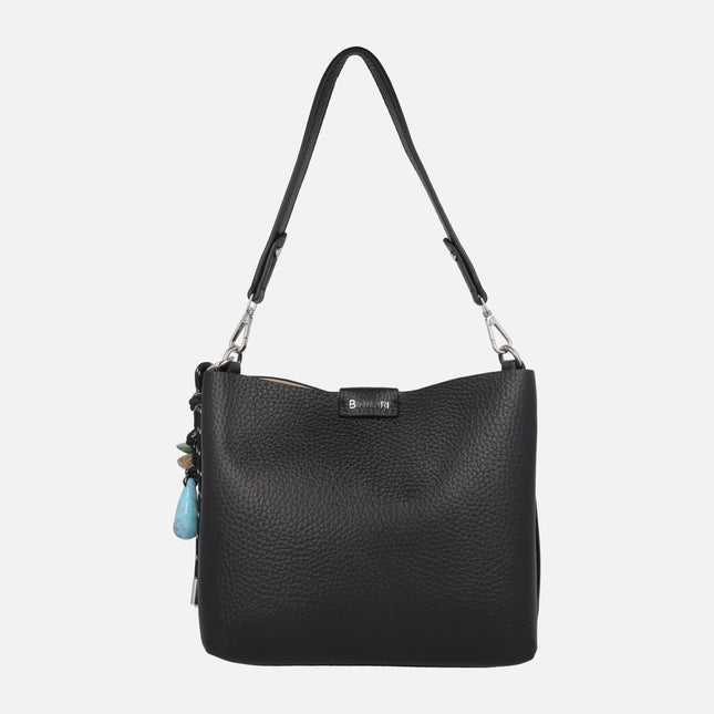 Bolsos para hombro Quila con doble asa y detalle decorativo