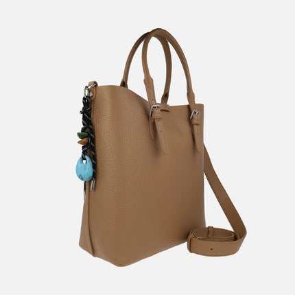 Quila bags with double handle and decorative detail