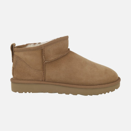 Ugg Classic Ultra Mini Suede Ankle Boots