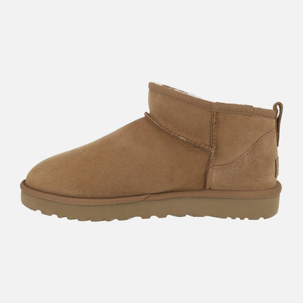 Ugg Classic Ultra Mini Suede Ankle Boots