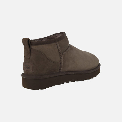 Ugg Classic Ultra Mini Suede Ankle Boots