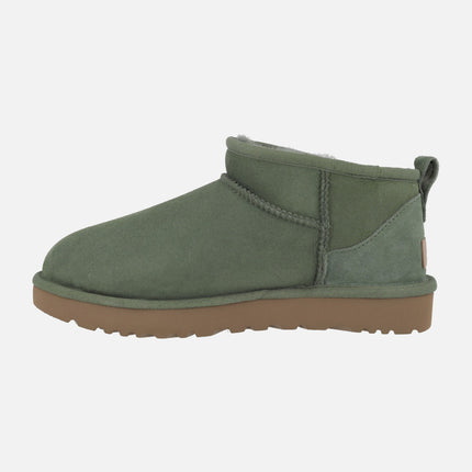 Ugg Classic Ultra Mini Suede Ankle Boots
