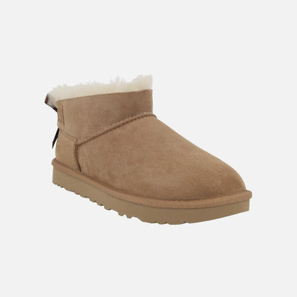 UGG Ultra mini Bailey Bow boots with bow detail
