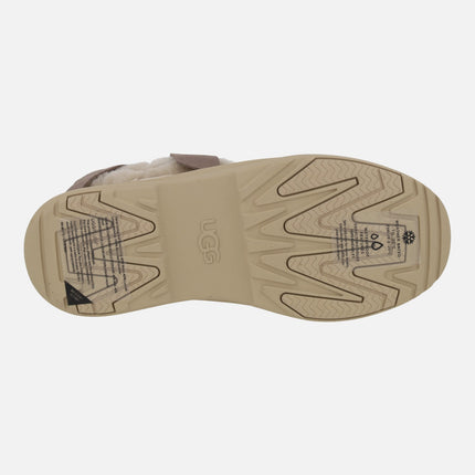 APRES CITY BOOTS Moonlight Beige Suede Boots