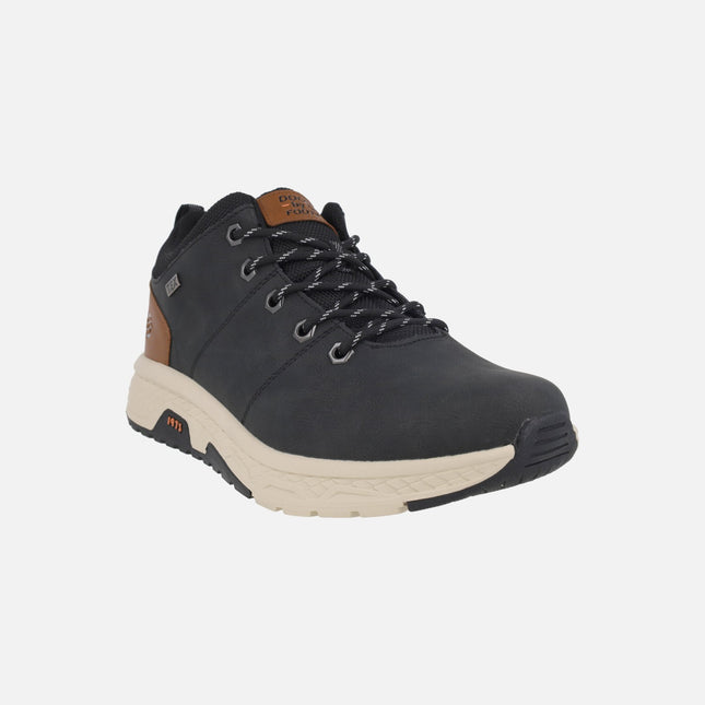 Lace-up boots for men with TEX waterproof membrane