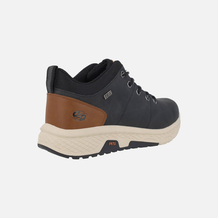 Lace-up boots for men with TEX waterproof membrane