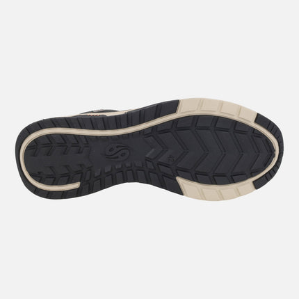 Lace-up boots for men with TEX waterproof membrane