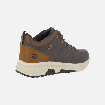 Lace-up boots for men with TEX waterproof membrane
