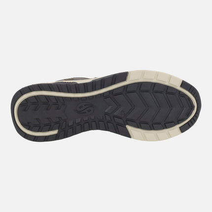 Lace-up boots for men with TEX waterproof membrane