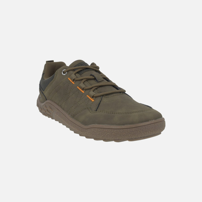Zapatos deportivos BAREFOOT para hombre en combinado kaki