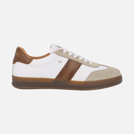 Seaford men's sneakers in coffee combination