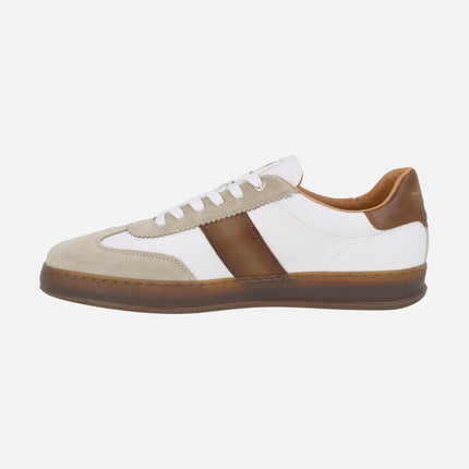 Seaford men's sneakers in coffee combination