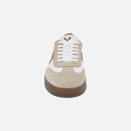 Seaford men's sneakers in coffee combination