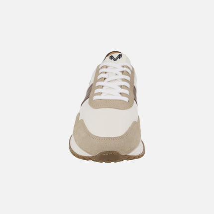 Hanbury men's sneakers in brown combination