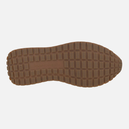 Hanbury men's sneakers in brown combination