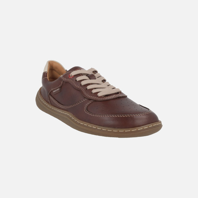 Deportivas de piel con cordones BAREFOOT Aranjuez
