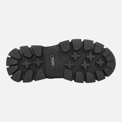 Botines negros de piel con cordones y membrana GORE-TEX