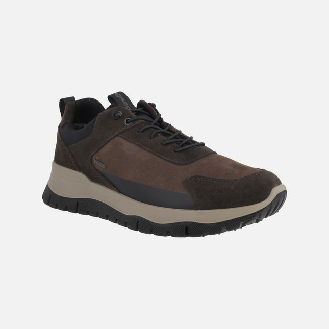 Combined sneakers for men with GORE-TEX membrane