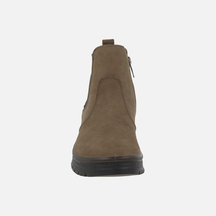 GORE-TEX women's nubuck leather chelsea style ankle boots