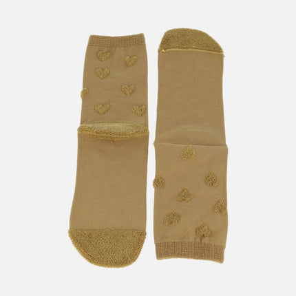 BAREFOOT cotton socks with hearts