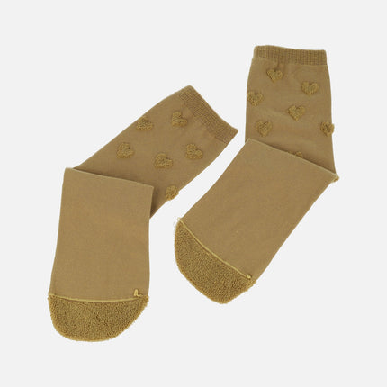 BAREFOOT cotton socks with hearts