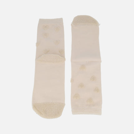 BAREFOOT cotton socks with hearts