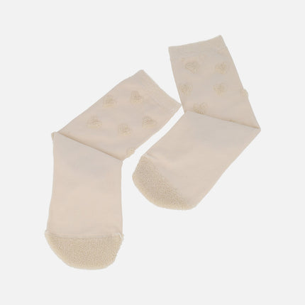 BAREFOOT cotton socks with hearts
