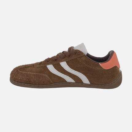 BAREFOOT sneakers in brown combination