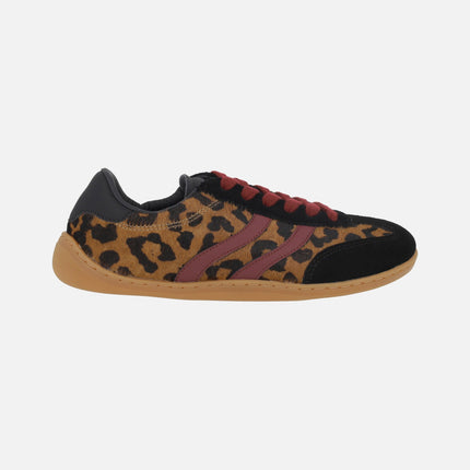 Zapatillas deportivas BAREFOOT en estampado animal print leopardo