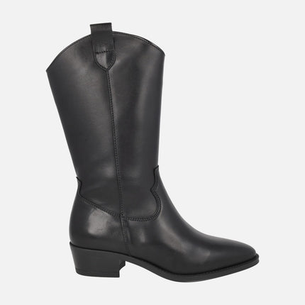 Botas camperas de piel JUBIA 7545 para mujer