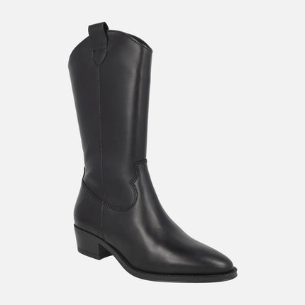 Botas camperas de piel JUBIA 7545 para mujer