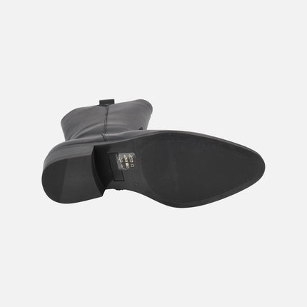 Botas camperas de piel JUBIA 7545 para mujer