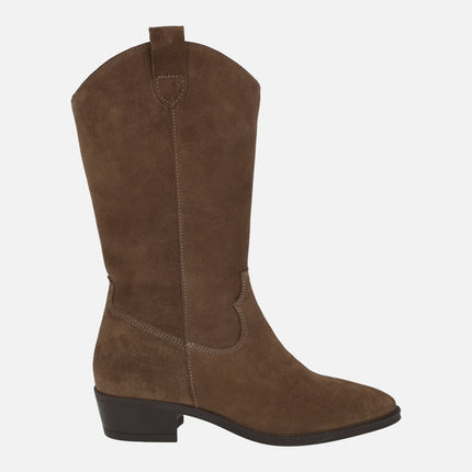 Botas camperas de piel JUBIA 7545 para mujer
