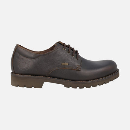 Zapatos de piel para hombre con cordones y membrana impermeable Jackson GTX