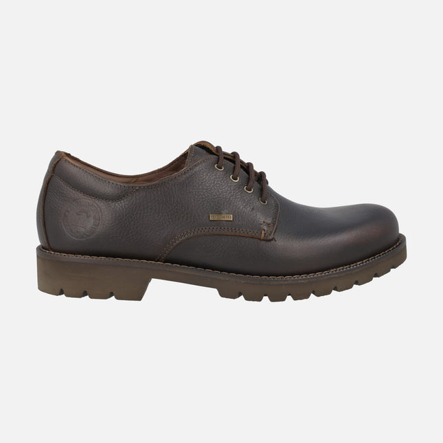 Jackson GTX Men's Leather Shoes with Laces and Waterproof Membrane