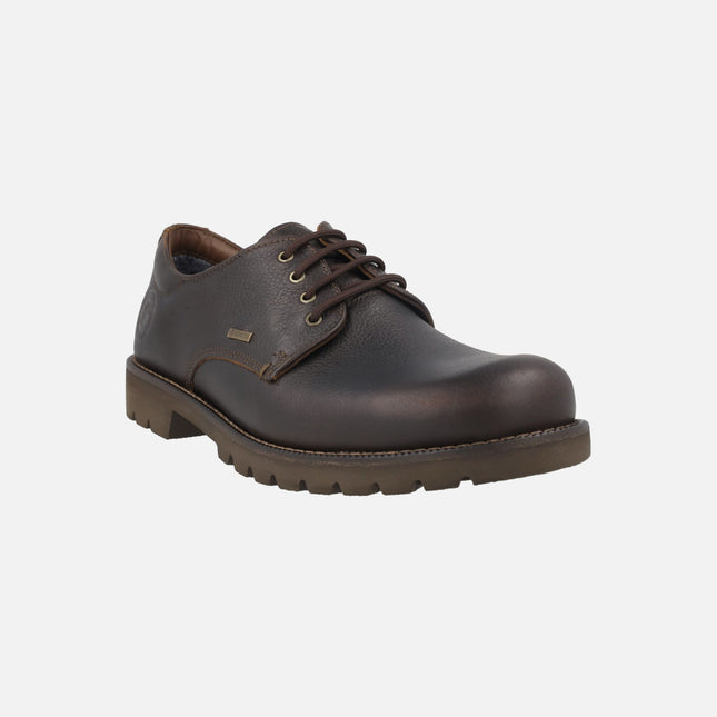 Jackson GTX Men's Leather Shoes with Laces and Waterproof Membrane