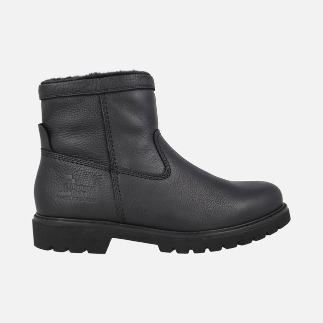 Botas de piel FEDRIK con forro de pelo para hombre